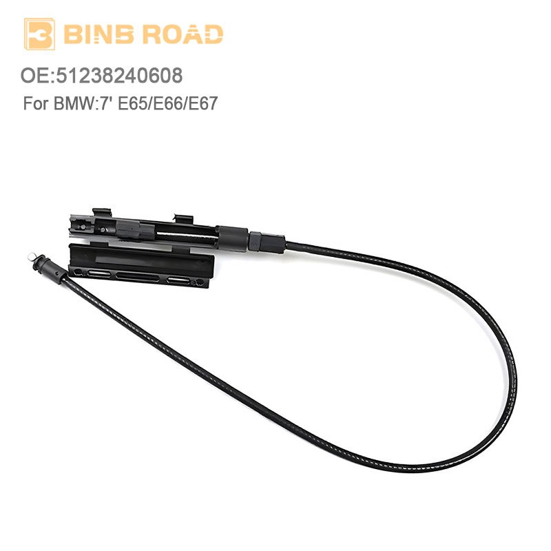 BINB ROAD ฮูดเครื่องหน้าสาย Bowden 51238240608 สําหรับ bmw 7 E65 730d 735i E66 730Ld 760Li E67 745Li