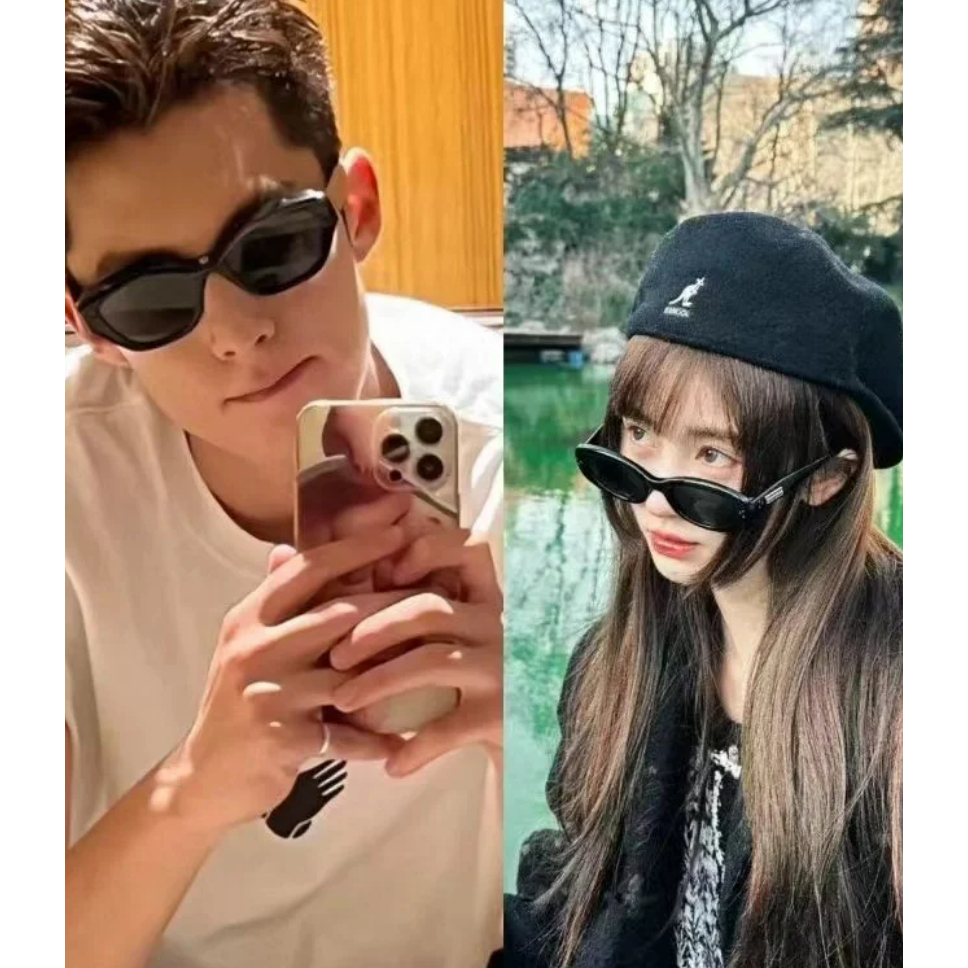 JULY - 2024 แว่นกันแดด UNISEX ใหม่ CAN CHOOSE พร้อมกล่อง