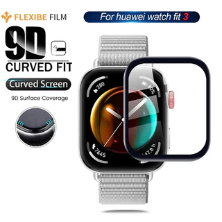 PMMAป้องกันหน้าจอสําหรับHuaweiนาฬิกาFit 2 3 4 5/Fitใหม่/SE/Special Edition/Fit2/Fit3/Fit4/Fit5 Pro nti-Scratchคลุมทั้งหมดฟิล์มหน้าจอป้องกันSmartWatchอุปกรณ์เสริม