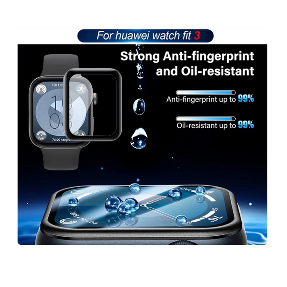 ฟิล ์ มกันรอยหน ้ าจอ PMMA สําหรับ Huawei Watch Fit 2 3 / Fit New /SE / Special Edition /Fit2/Fit3 nti-scratch Full Cover ฟิล ์ มป ้ องกันหน ้ าจอ SmartWatch อุปกรณ ์ เสริม