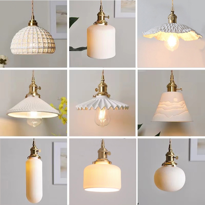 IKEE โคมไฟระย้าสไตล์ญี่ปุ่น วินเทจ Led โคมไฟห้อยมินิมอล ห้องนั่งเล่น ห้องนอน โต๊ะอาหาร ร้านอาหาร คาเฟ่