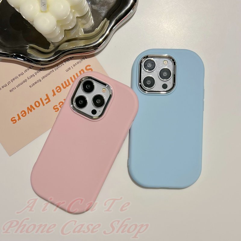 เคส Infinix Smart 9 8 7 5 Hot 50i 40 Pro 40i 30i Note 30 4G 5G Tecno Spark 20 20C Pro GO 2024 Macaron Color Big Camera Metal Lens Frame Soft Case - รูปที่ 4