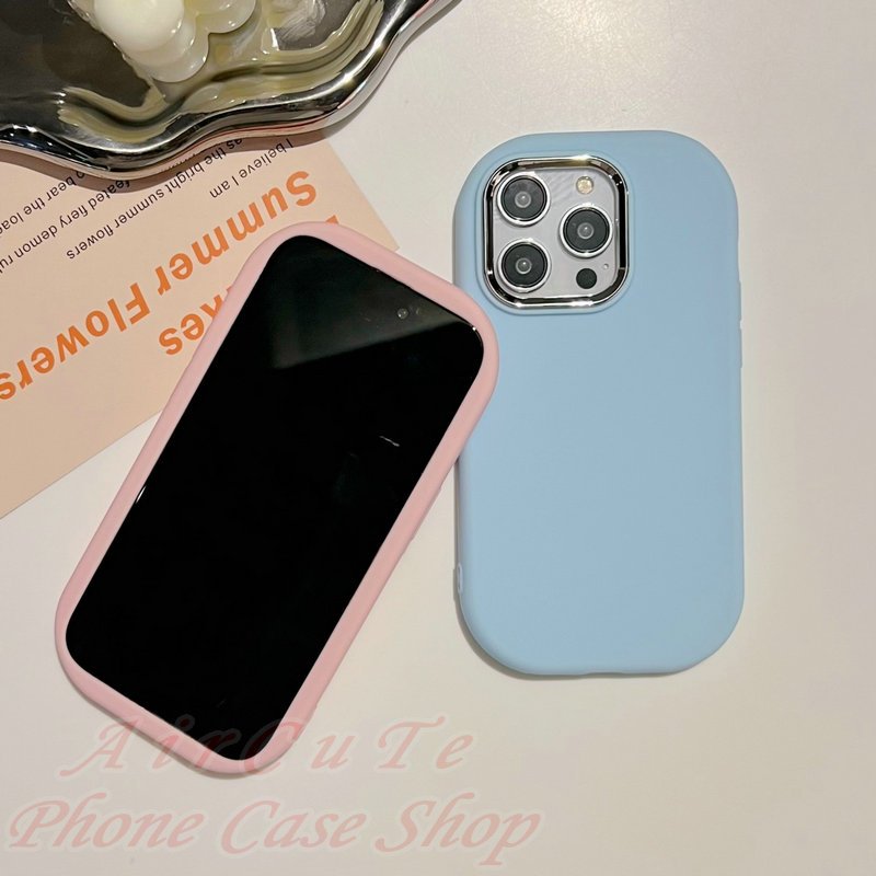 เคส Infinix Smart 9 8 7 5 Hot 50i 40 Pro 40i 30i Note 30 4G 5G Tecno Spark 20 20C Pro GO 2024 Macaron Color Big Camera Metal Lens Frame Soft Case - รูปที่ 3
