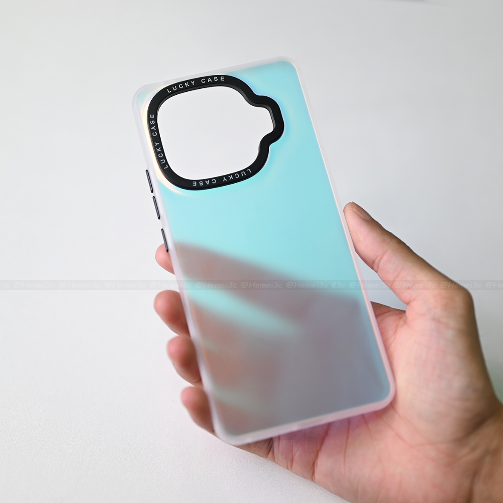 ปลอกสําหรับ Vivo IQOO Z9 Z9x Turbo Plus 5G Discolor Translucent Matte Hard เคสโทรศัพท์