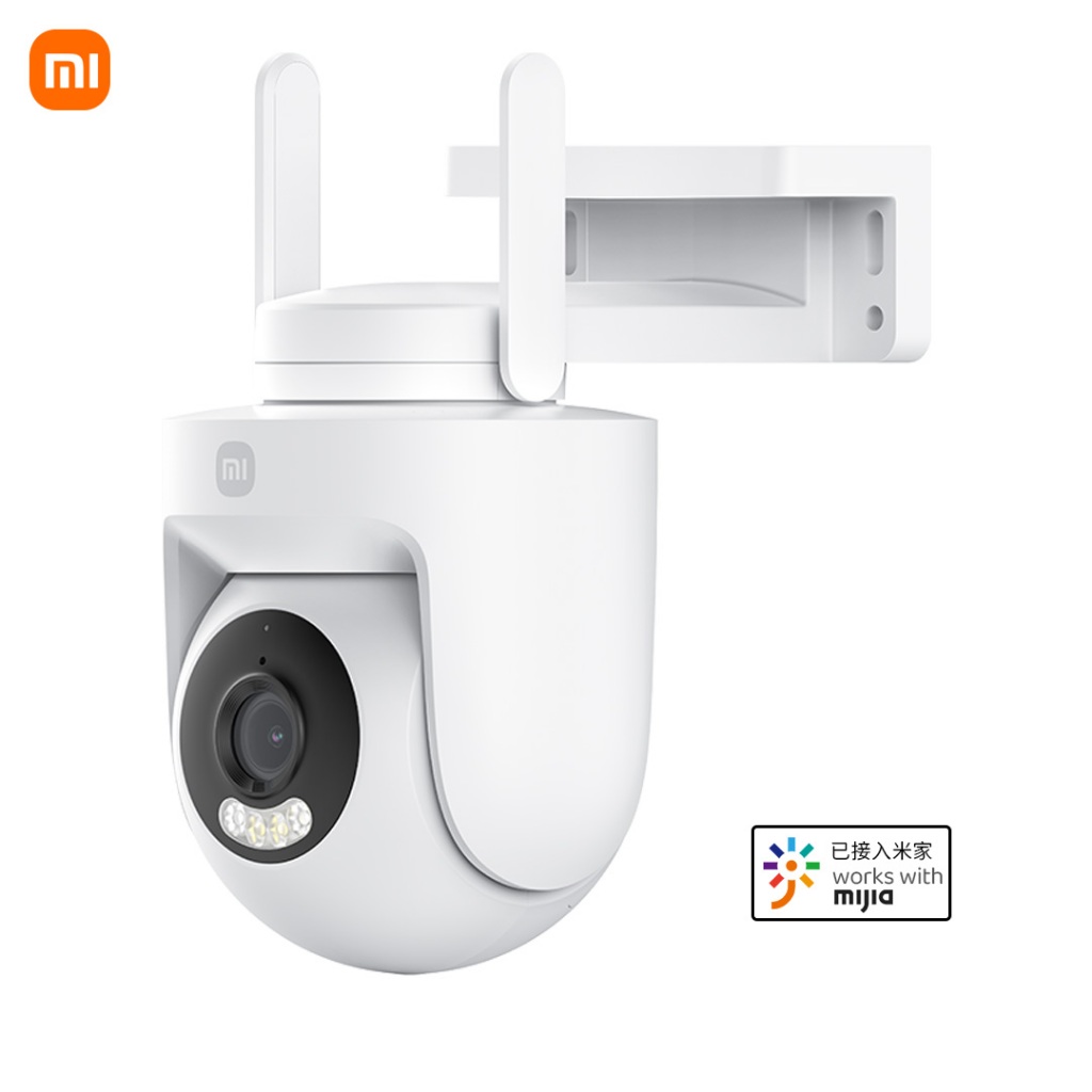 กล้องกลางแจ้ง Xiaomi CW500, HD กันน้ํากลางแจ้ง, 360° การมองเห็นได้ในเวลากลางคืนแบบพาโนรามาโดยไม่มีจุ