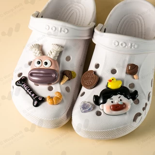 น่ารักรองแตะขาหัวเข็มขัดรองเท้าเสน่ห์,การ์ตูนอะนิเมะปุ่มรองเท้า3ง,รองเท้าแตะอุดตันอุปกรณ์ตกแต่ง