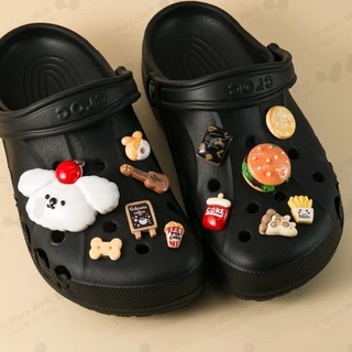 น่ารักรองแตะขาหัวเข็มขัดรองเท้าเสน่ห์,การ์ตูนอะนิเมะปุ่มรองเท้า3ง,รองเท้าแตะอุดตันอุปกรณ์ตกแต่ง