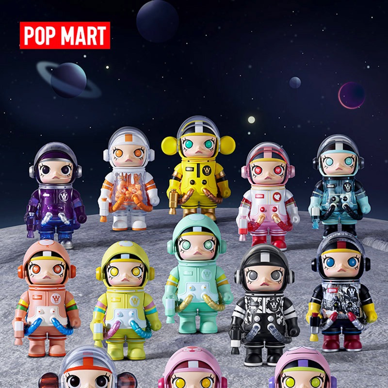 พร้อมส่ง Pop MART popmart MEGA SPACE MOLLY V.2 100% ของแท้ กล่องสุ่ม