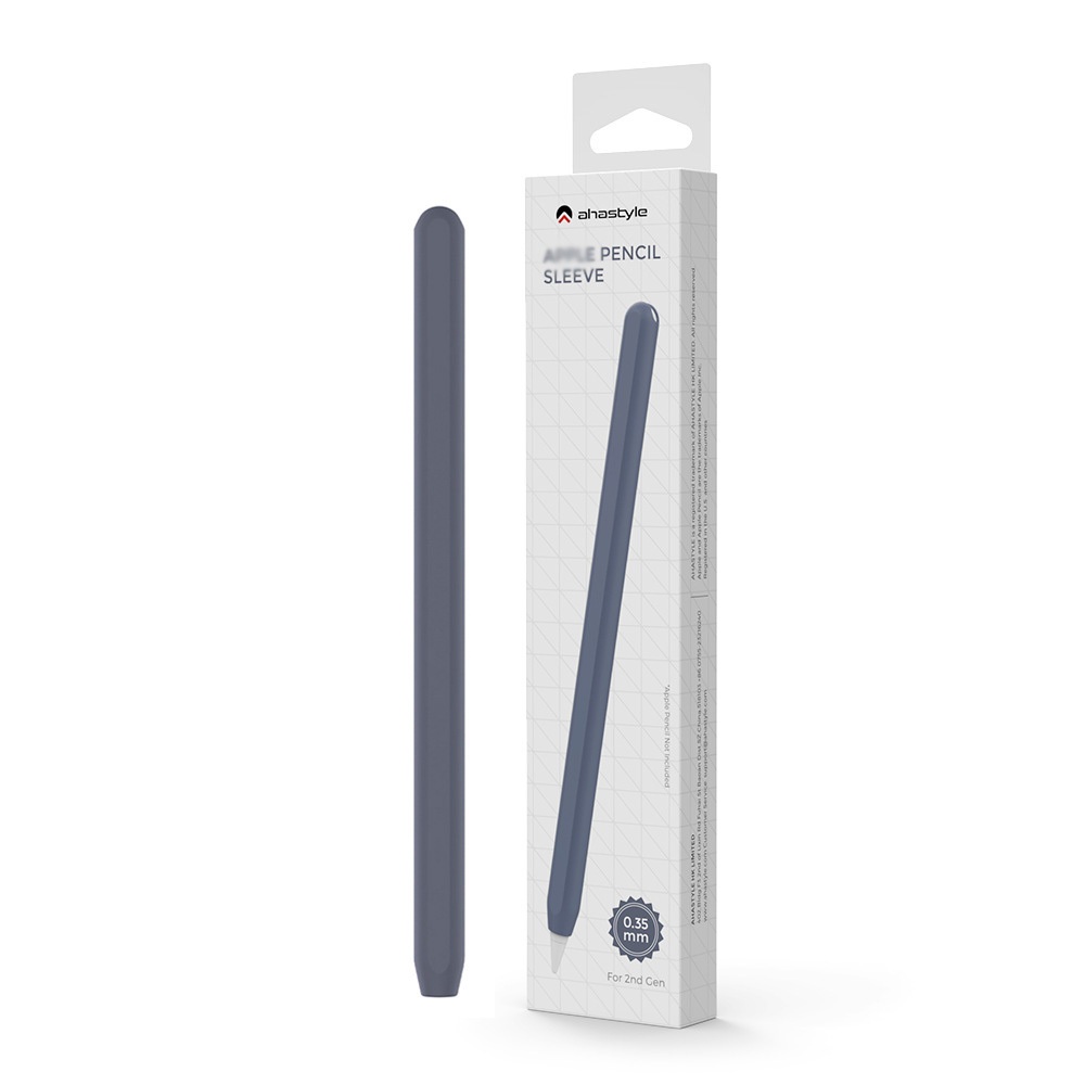 Ultra Thin Silicon Pencil Case Sleeve สําหรับ Apple Pencil Pro / 2nd Generation, Magnetic Charging Grip Holder สําหรับ iPencil 2 Gen