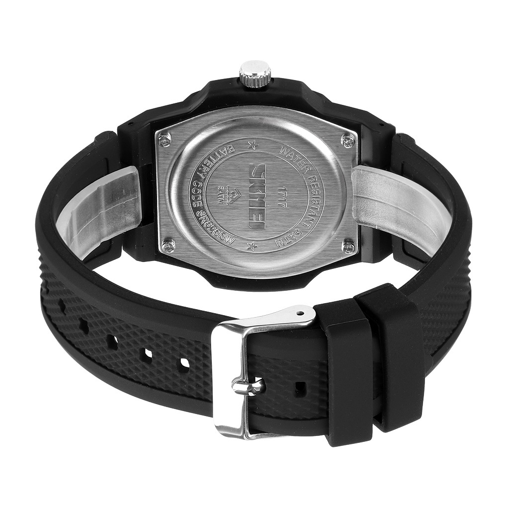 Skmei 1717 แฟชั ่ นกีฬาบุรุษนาฬิกาข ้ อมือเวลาชายนาฬิกากันน ้ ํา relogios masculinos Casual Men นาฬิกาควอตซ ์