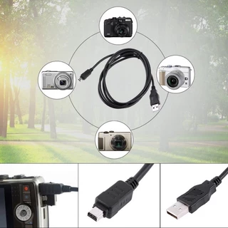จัดส่งที่รวดเร็ว12 Pin สายชาร์จข้อมูล USB สําหรับกล้อง Olympus Data Transfer สายชาร์จ CB-USB5 CB-USB6 CB-USB8 เปลี่ยน