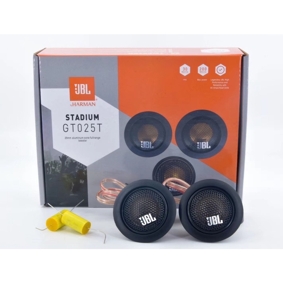 เจบีแอล gto25ที พร้อมทวีตเตอร์กรองเครื่องเสียงรถยนต์ฟิล์มไหมรถยนต์ทวีตเตอร์ขนาดเล็ก