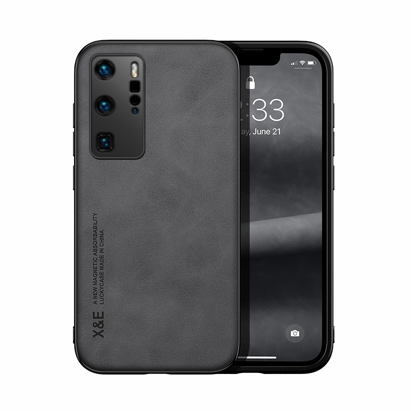 สําหรับ Huawei P40 /Huawei P40 Pro /Huawei P40 Pro + , หนังคุณภาพสูง , ความรู ้ สึกที ่ เป ็ นมิตรกับผิว , ด ้ ามจับที ่ ยอดเยี ่ ยม , เคสป ้ องกันโทรศัพท ์ ป ้ องกันการหล ่ นระดับไฮเอนด ์