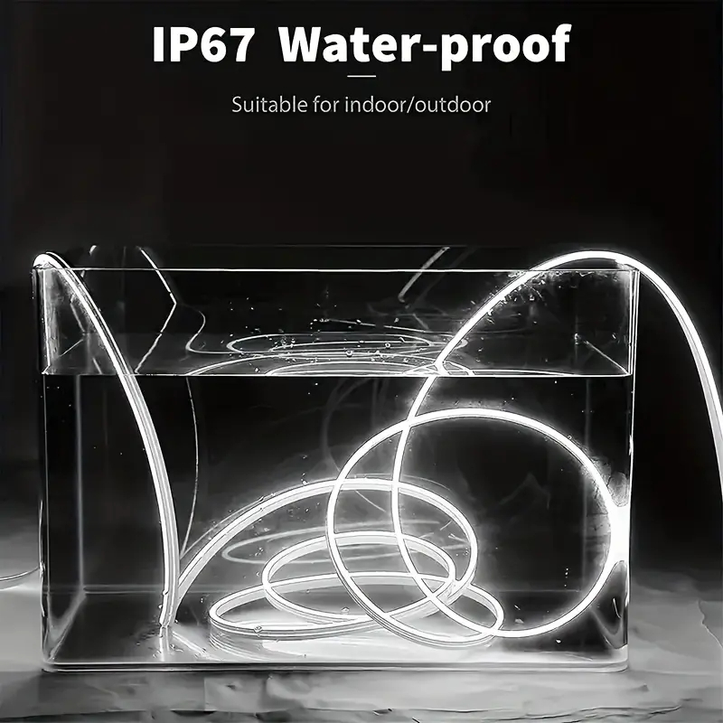 ไฟ led Strip กันน้ํา 5V USB Neon light 6*12 มม.SMD 3528 120 LEDs/M เชือกยืดหยุ่นหลอดสําหรับ DIY คริสต์มาสวันหยุดตกแต่งบ้านแสงหลอด led - รูปที่ 4