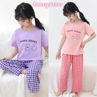 honeywears⚡️พร้อมส่ง⚡️ชุดเซ็ทเด็ก ชุดนอนสำหรับเด็กชายและเด็ก…