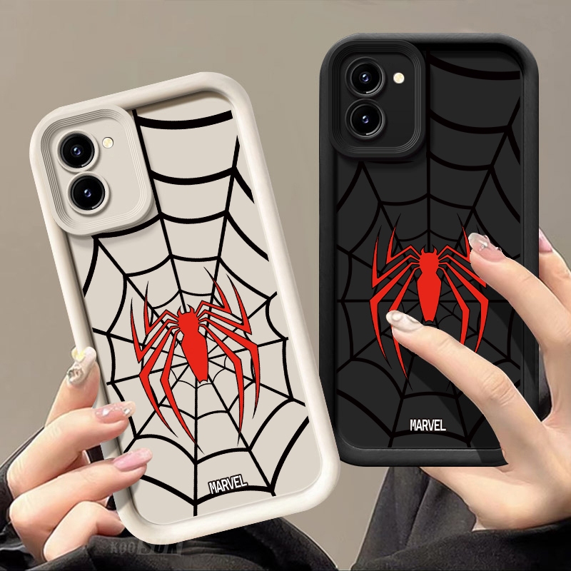 สําหรับvivo Y03 Y18 Y18E Y16 Y02S Y15S Y15A Y17S Y28 Y28S Y02 Y02A Y02T Y10 Y01 Spiderเว็บอะนิเมะรูปแบบปลอกนุ่มฝาครอบโทรศัพท์กันกระแทก