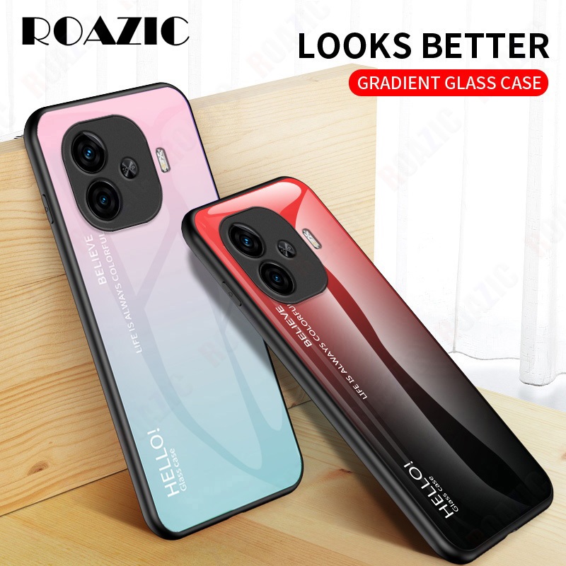 เคสโทรศัพท์สําหรับ VIVO iQOO Z9 5G/iQOO Z9 Turbo/iQOO Z9 Turbo +/iQOO Z9 Turbo Plus Gradient สีสันกร