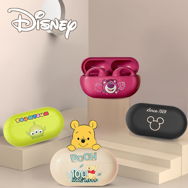 Disney KD-21 หูฟังบลูทูธหูฟังไร ้ สายกีฬากันน ้ ําไฮไฟสเตอริโอ Smater Touch Bluetooth 5.3