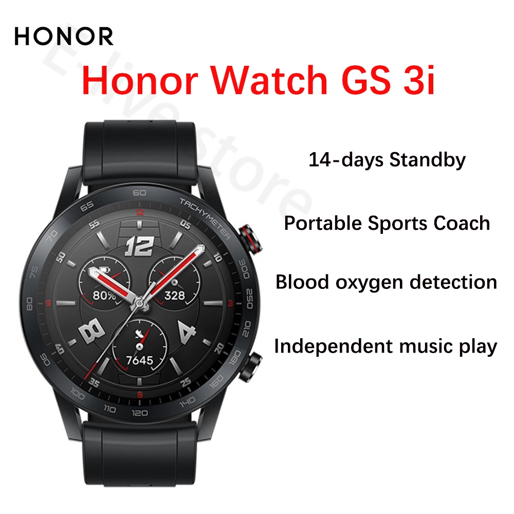 99%New Honor Watch GS 3i Smartwatch 1.39 นิ้ว MNS-B39 นาฬิกาสปอร์ต 5ATM 455mAh