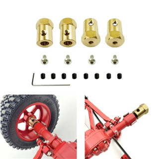 5 มม.ถึง 12 มม.ทองเหลือง Hub Hex อะแดปเตอร์สําหรับ WPL C14 C…