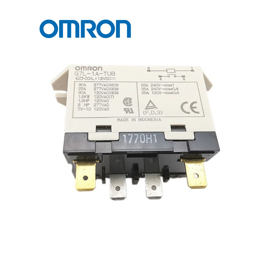 OMRON G7L-1A-TUB TUBJ BUB T BUBJ เครื่องปรับอากาศรีเลย์ G7L-2A-TUB TUBJ T BUB BUBJ เดิมของแท้ยี่ห้อใหม่