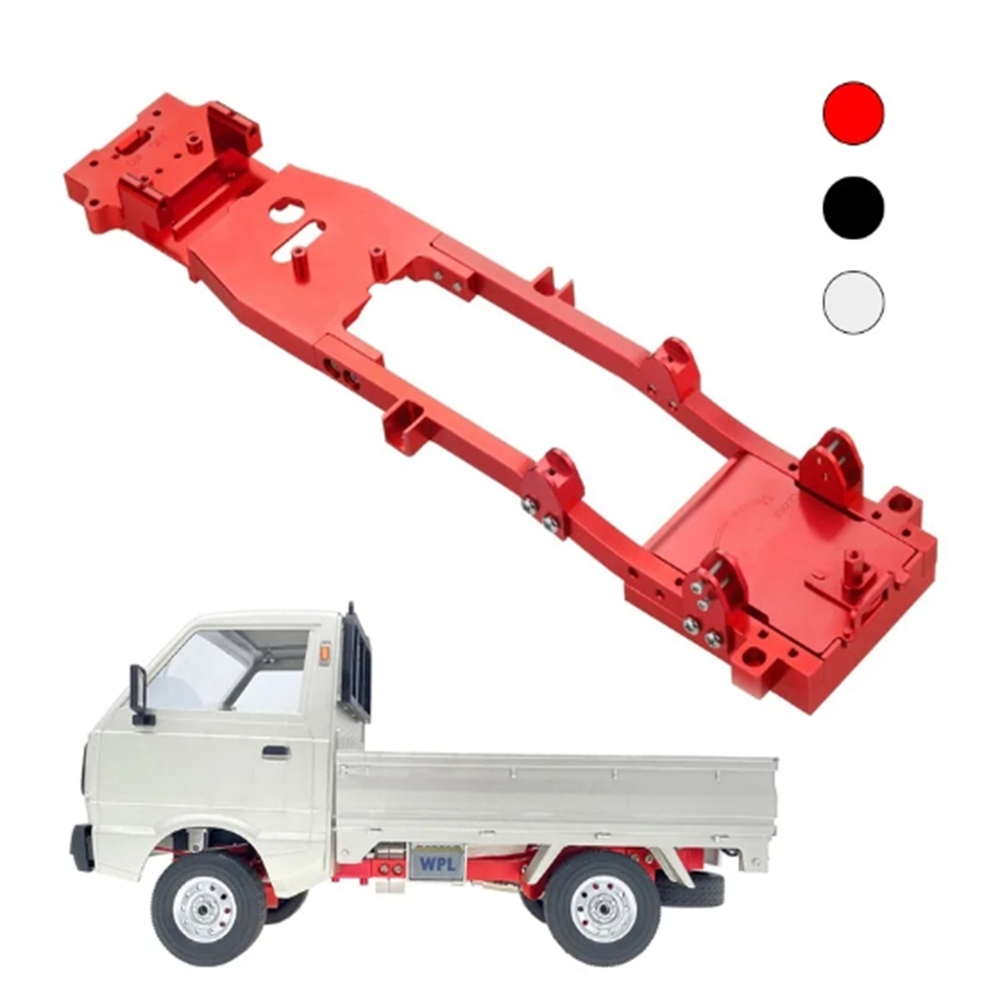 1 ชิ้น D12 CNC โลหะแชสซีกรอบ Beam สําหรับ WPL D12 1/10 RC Drift รถ DIY อะไหล่อัพเกรดอุปกรณ์เสริม