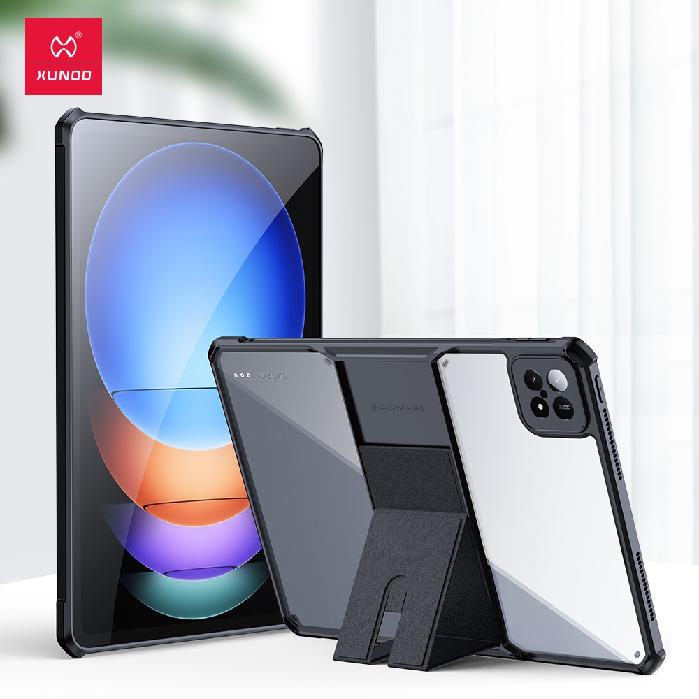 Xiaomi Pad 6S Pro 12.4 กรณี XUNDD แท ็ บเล ็ ตถุงลมนิรภัย Anti Fall ป ้ องกันกรณีโปร ่ งใสแท ็ บเล ็ ตสําหรับ Mi Pad 6S Pro 12.4