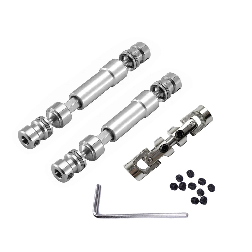 3pcs โลหะไดรฟ์เพลา CVD Driveshaft สําหรับ MN128 MN86 MN86S MN86K MN86KS MN G500 1/12 RC รถอะไหล่อัพเกรดอุปกรณ์เสริม