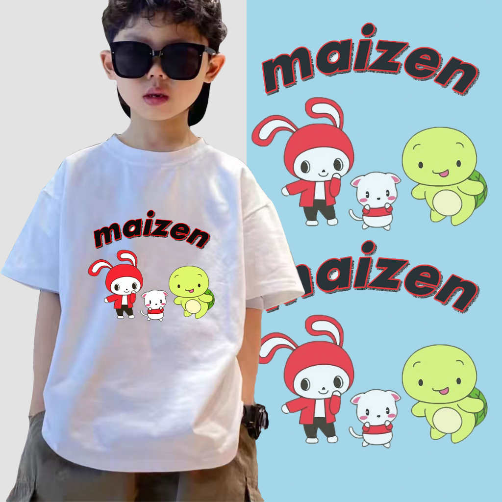 เสื้อเด็ก Jj & Mikey Maizen Minecraft เสื้อเกมส์ สำหรับเด็กและผู้ใหญ่ N0.001 สี ผ้าใส่สบาย