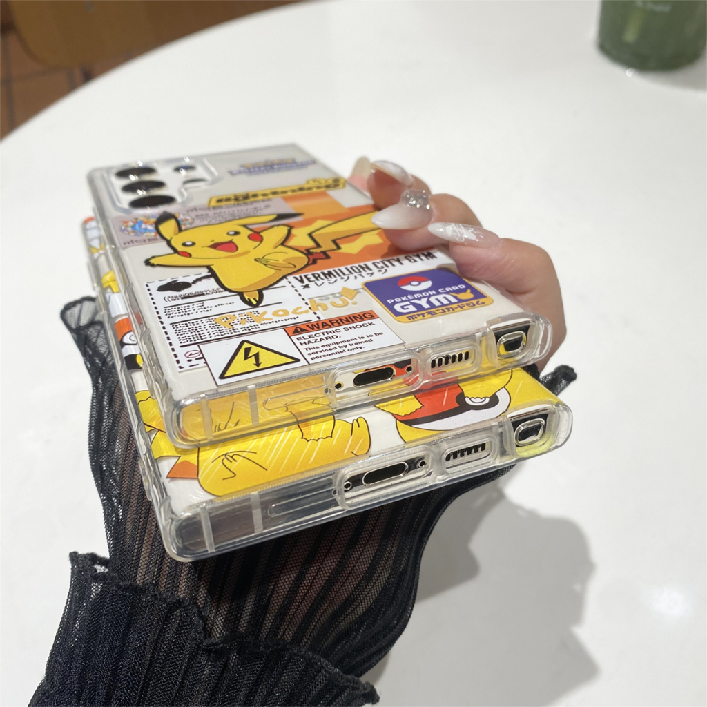 การ์ตูนน่ารัก โปเกมอน เคส Samsung Galaxy S25 Ultra S24 Ultra S24 Plus S24FE S23 Ultra S23 Plus S23FE S22Ultra S22Plus S21Ultra S25 S21FE S20FE Note10Plus Note20Ultra A53 A54 A55 A14 5G Case เคสโทรศัพท์ใหม่ TPU ป้องกันการตก เคสมือถือซัมซุง ราคา ถูกที่สุด ดีลบีเคเค แกลเลอรีภาพที่ 6