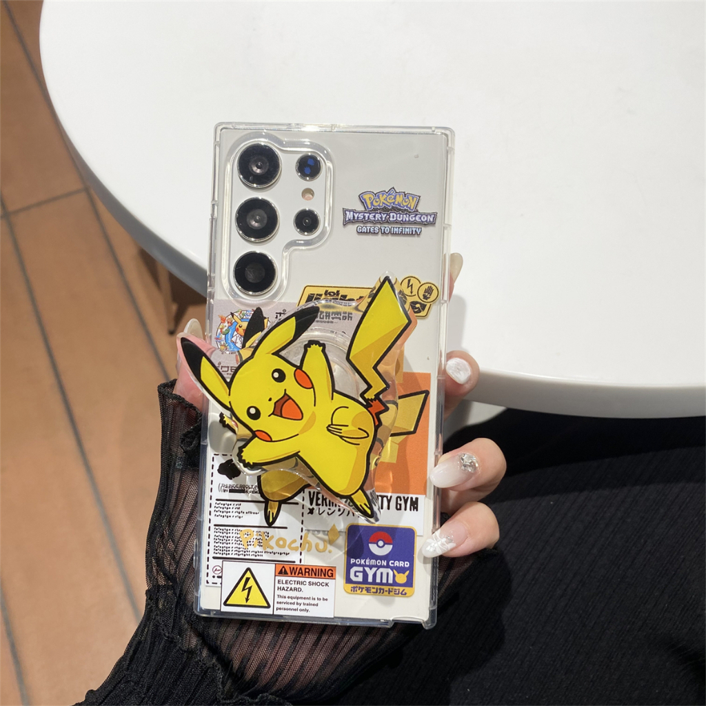 การ์ตูนน่ารัก โปเกมอน เคส Samsung Galaxy S25 Ultra S24 Ultra S24 Plus S24FE S23 Ultra S23 Plus S23FE S22Ultra S22Plus S21Ultra S25 S21FE S20FE Note10Plus Note20Ultra A53 A54 A55 A14 5G Case เคสโทรศัพท์ใหม่ TPU ป้องกันการตก เคสมือถือซัมซุง ราคา ถูกที่สุด ดีลบีเคเค แกลเลอรีภาพที่ 7