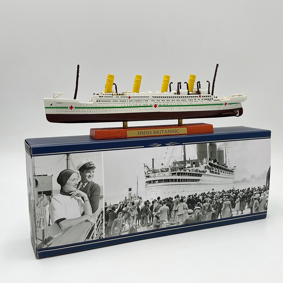 โมเดลเรือ ATLAS HMHS Britannic Ocean Liner Cruiser ขนาด 1:1250 ของเล่นสะสม สําหรับเด็ก