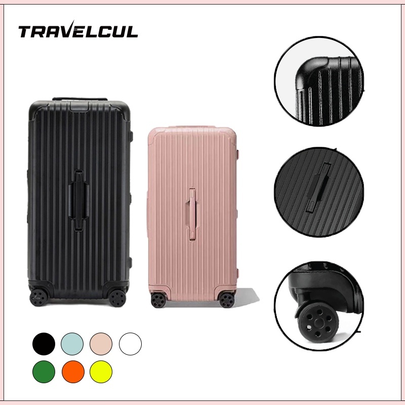 【สต็อกไทยพร้อมส่ง】TRAVELCUL กระเป๋าล้อลาก 20/26/30in กระเป๋าเดินทางความจุขนาดใหญ่ หลากสี วัสดุ PC ล้อกันกระแทกเงียบ มีตะขอด้านข้าง ทำให้การเดินทางง่ายขึ้น