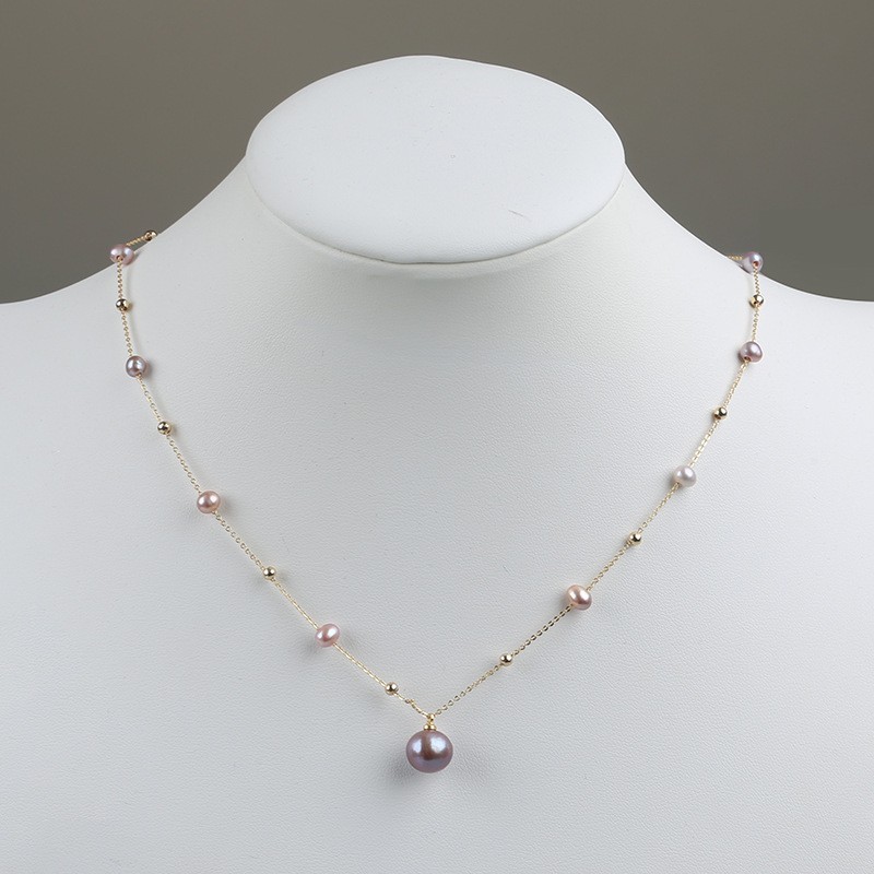 เครื่องประดับแฟชั่น น้ําจืด Edison Pearl จี้สร้อยคอ Full Sky Star Pearl สร้อยคอ