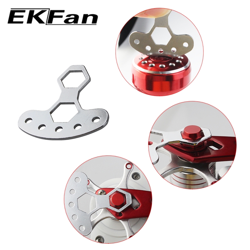 EKfan 1 ชิ้นสแตนเลสตกปลาจับจับเครื่องมือถอด