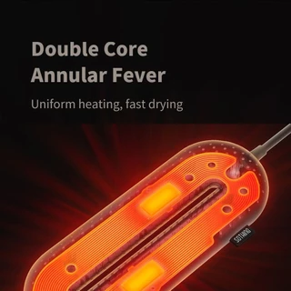 Boot dryer เครื่องอบรองเท้า 1532 หลุมกระจายความร้อน 360°เครื่องอบแห้งเท้า เครื่องเป่าเท้า 3 ความเร็ว เวลา ขจัดกลิ่นไม่พึงประสงค์ อุณหภูมิคงที่อัจฉริยะ