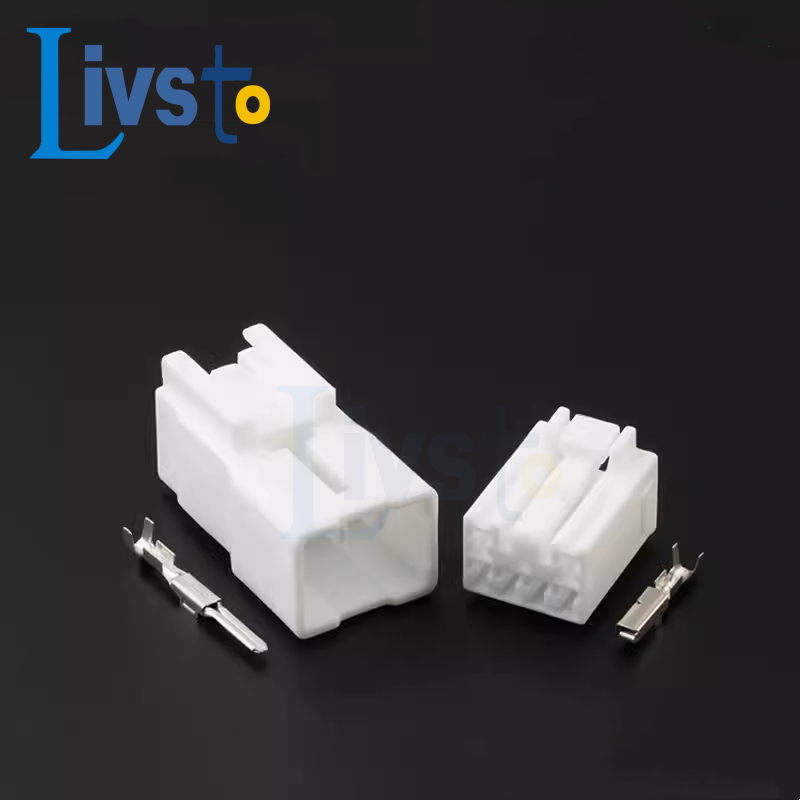 1 ชุด 6pin หญิง ชาย MG641047/MG651044 เหมาะสําหรับปลั ๊ กนําทางมัลติมีเดียในรถยนต ์ DJ7064Y-2.2-11/21