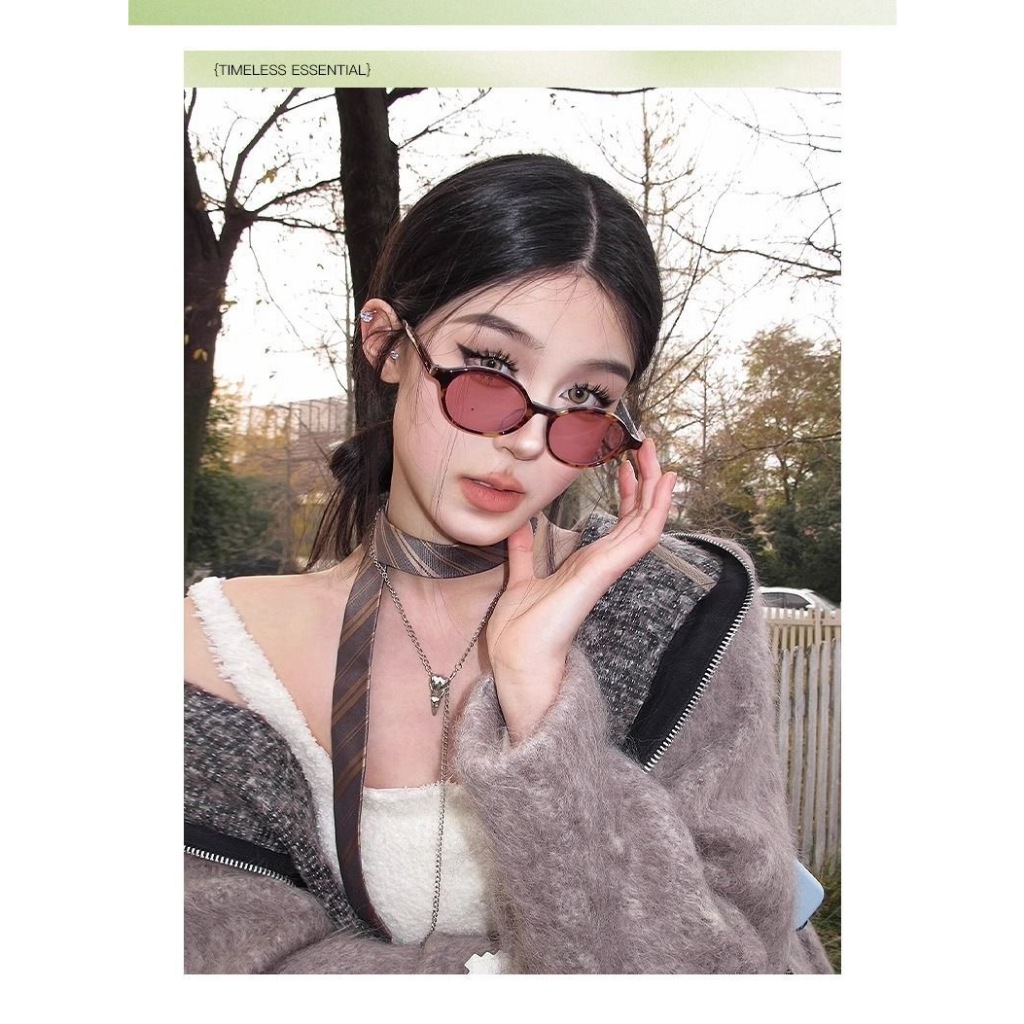 2024 ใหม ่ กรอบเล ็ กน ่ ารักโพลาไรซ ์ Miumiu ผู ้ หญิงเดินทางขี ่ จักรยานกีฬาแว ่ นตากันแดด UV400