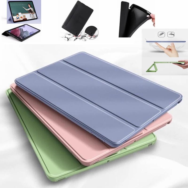 สําหรับ Huawei Matepad 10.4 2020 11 2021 Matepad T10 T10s 10.1 Pro 10.8 2020 10.4 MediaPad T5 10.1 M6 BAH3-W09/AL00 แท็บเล็ตแม่เหล็กฝาครอบ Slim กรณีนุ่มกลับ