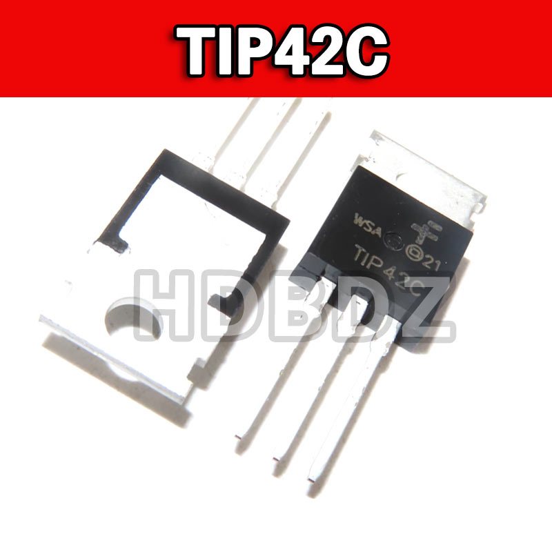 20pcs TIP41C TIP42C TO-220 Darlington Duode ทรานซิสเตอร์หลอด Power Triode IC