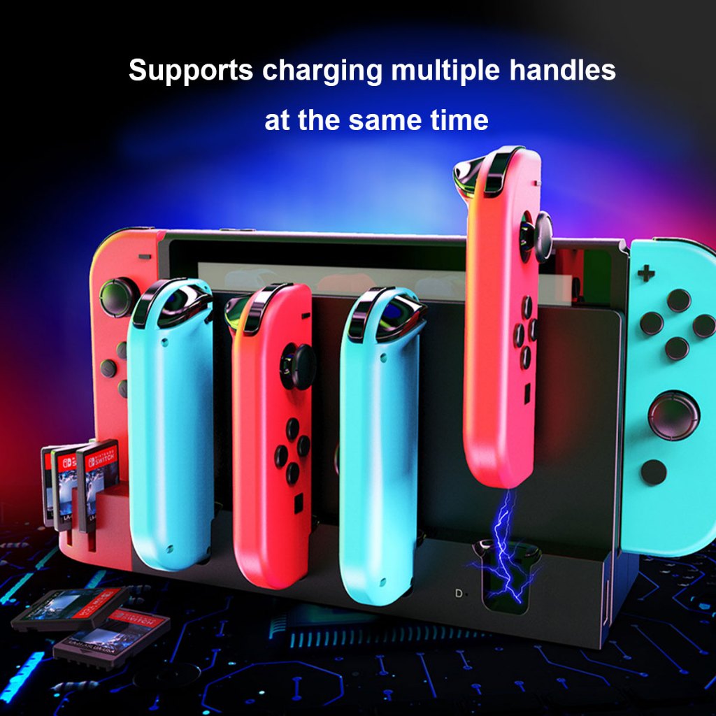 2024 ใหม ่ Fast Dual สถานีชาร ์ จสําหรับเกมไร ้ สาย Controller Handle ...