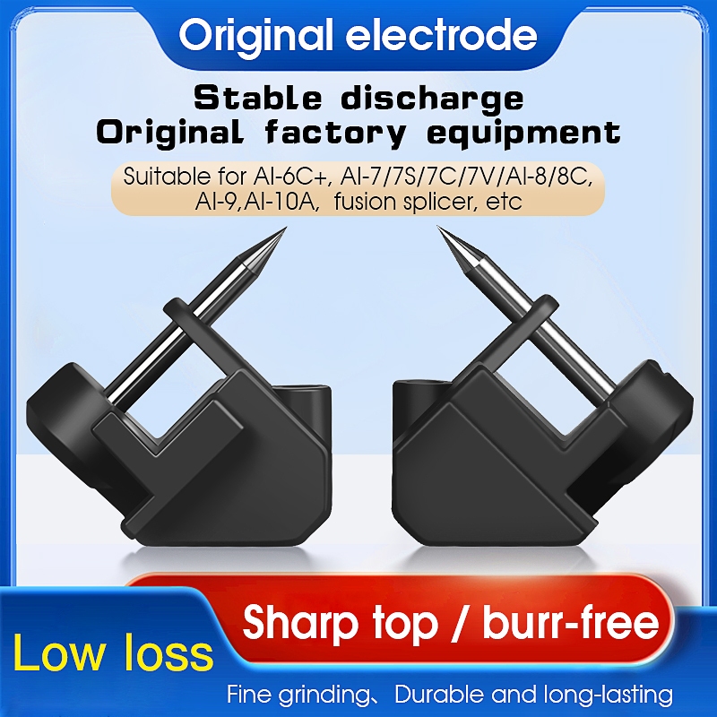 Original Electrode rod AI-6C + สัญญาณไฟฟิวชั ่ น splicer เหมาะสําหรับ AI-7, AI-7S/AI-7C/AI-8/AI-8C/A