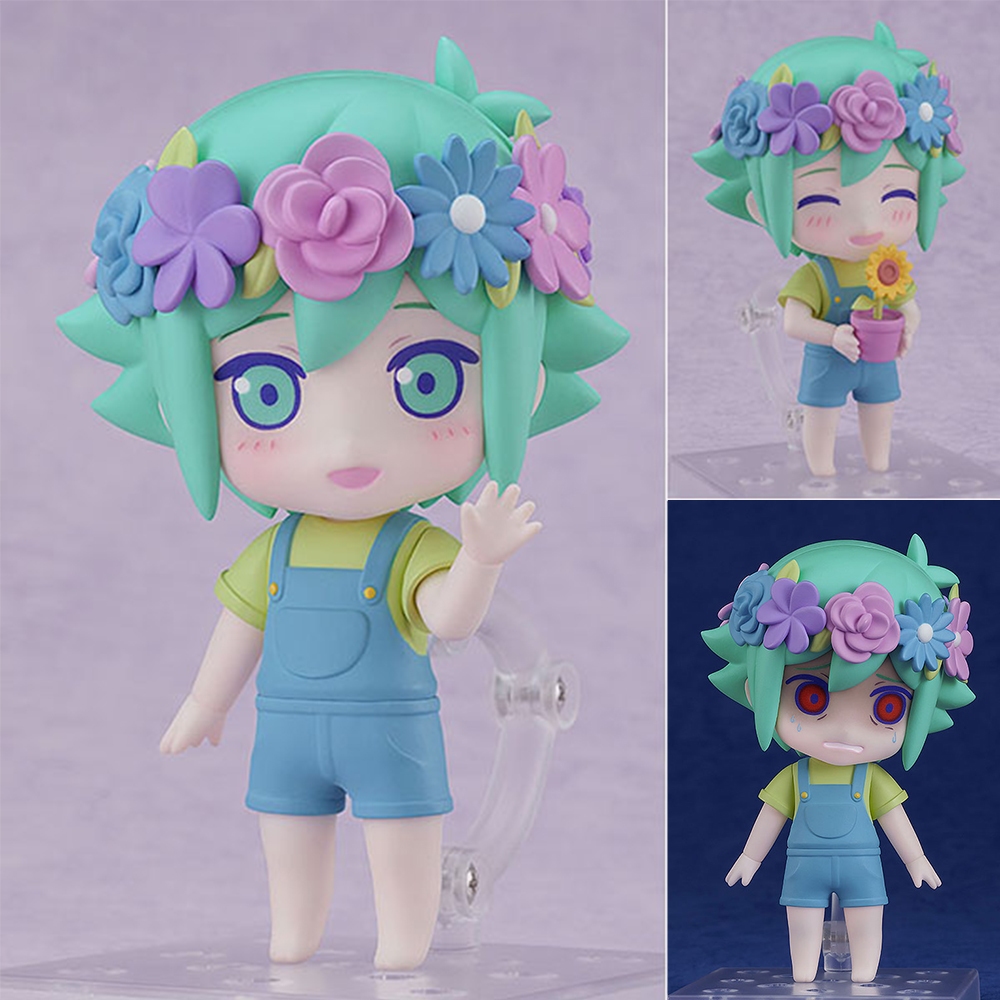 โมเดลฟิกเกอร์ Nendoroid OMORI Basil 2057 ขนาด 10 ซม Change Face Anime Articulado ของเล่นสําหรับเด็ก