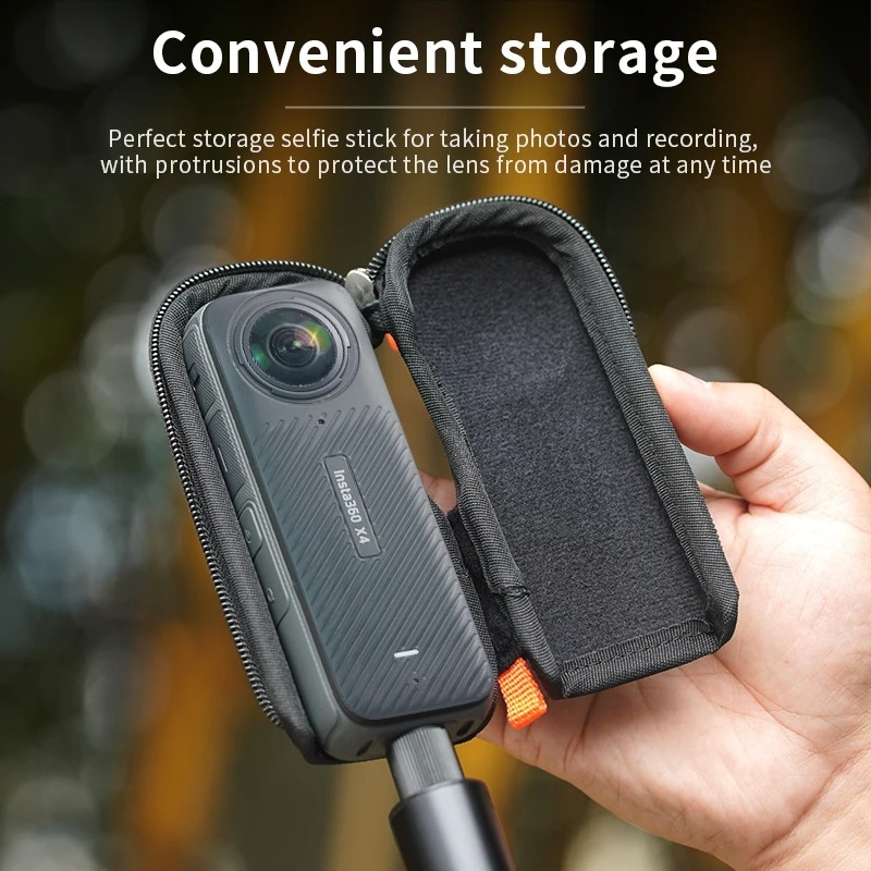 【ร้านไทย】CYNOVA สําหรับ Insta360 X4 Mini กระเป๋ากล้องกระเป๋าป้องกันพกพาสําหรับ Insta360 X4 อุปกรณ์ป้องกัน