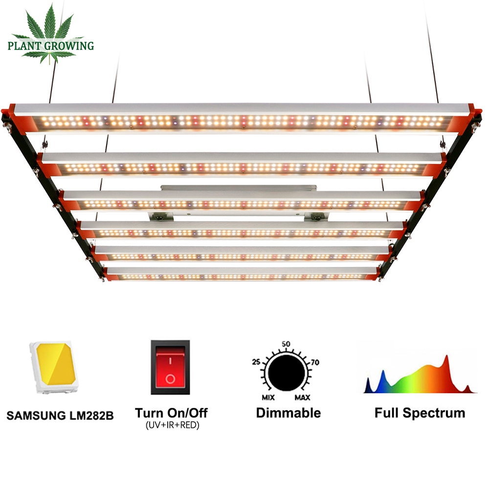 LED grow light 240W 320W ไฟปลูกกัญ SamsungLM282B หลอดไฟปลูกพืช ปรับความสว่างได้ LED ไฟปลูกดอกไม้ โคมไฟปลูกต้น  UV IR ไฟช่วยต้นไม้ตัวเร็ว