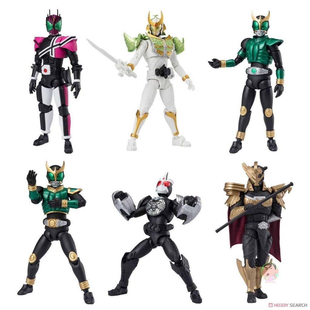 Bandai Shokugan SHODO-XX Kamen Rider 6 (Set of 7)