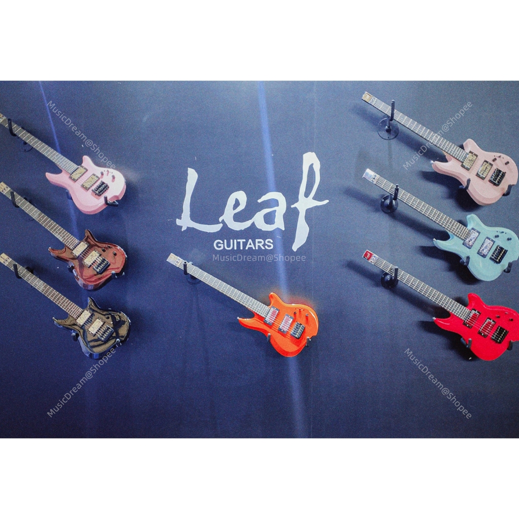 Alp LEAF 100 กีตาร ์ สําหรับเดินทางคุณภาพสูง , Headless Designed, 6 สายกีตาร ์ ไฟฟ ้ ามืออาชีพ , เหม