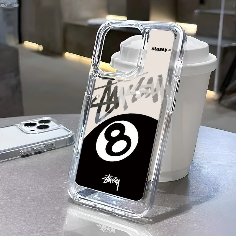 Stussy บิลเลียดสําหรับ Redmi note13 12 12PRO 12S note9 9PRO 9S note8 8PRO note7 7pro note10 10PRO note11 11RPO Redmi12C Redmi9T 9 Redmi9A 9C 10A1 A10 A1