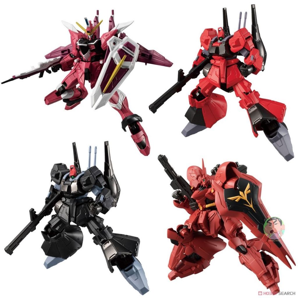 Bandai Shokugan Mobile Suit Gundam G Frame FA 02 (ชุด 8 ชิ้น)