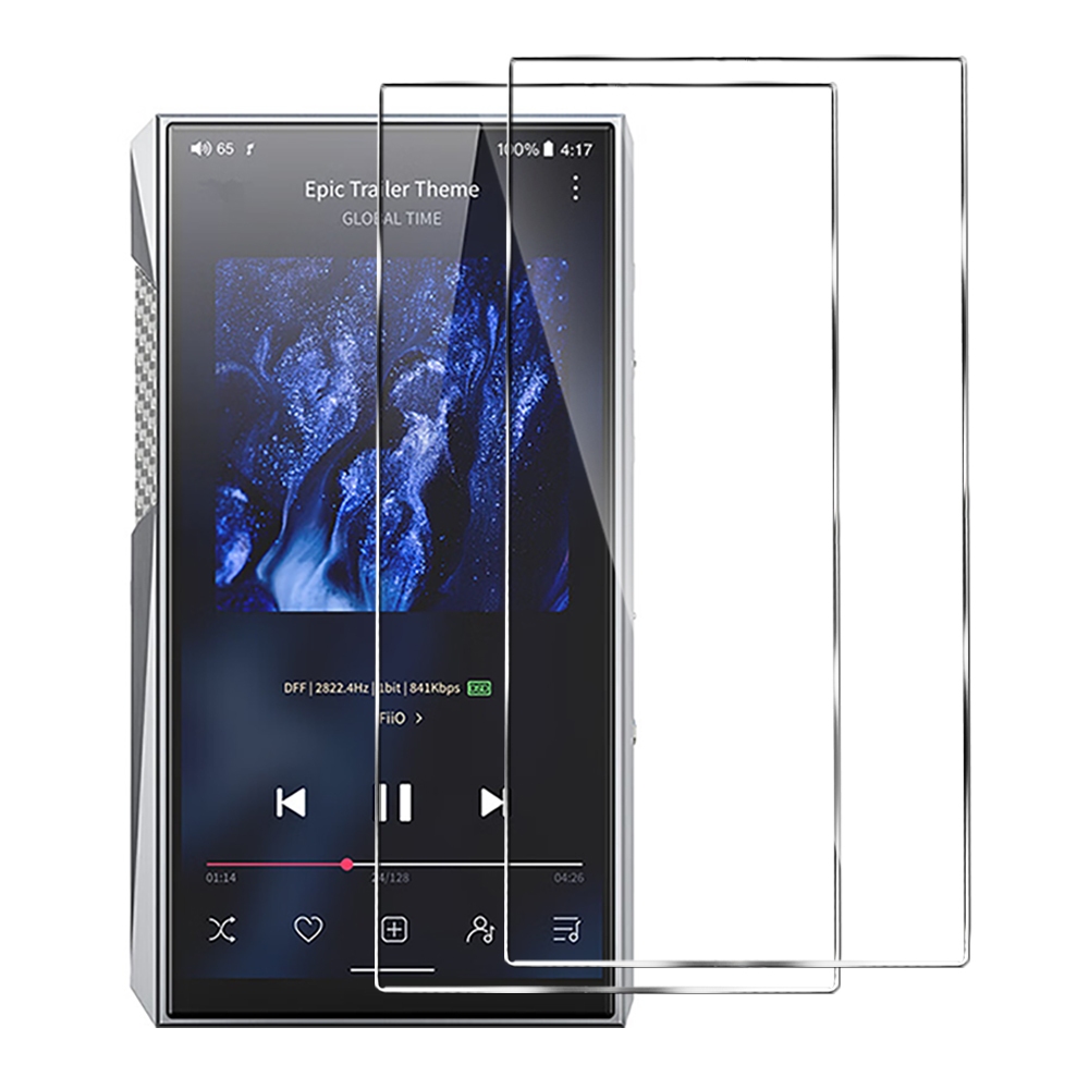 ฟิล์มกระจกนิรภัยกันรอยหน้าจอ LCD 9H สําหรับ Fiio M23
